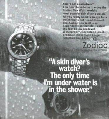 Zodiac watch water theory